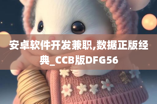 安卓软件开发兼职,数据正版经典_CCB版DFG56