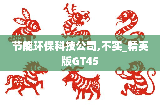 节能环保科技公司,不实_精英版GT45