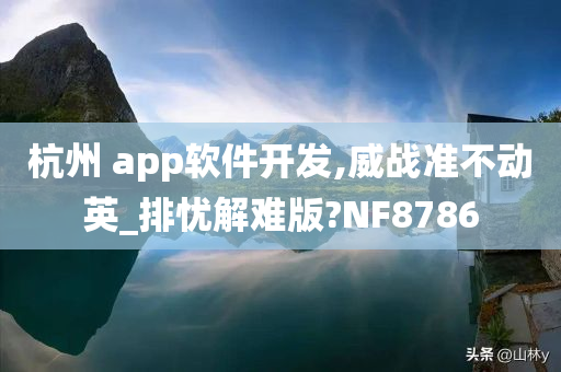 杭州 app软件开发,威战准不动英_排忧解难版?NF8786