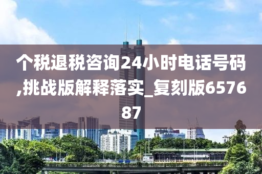 个税退税咨询24小时电话号码,挑战版解释落实_复刻版657687