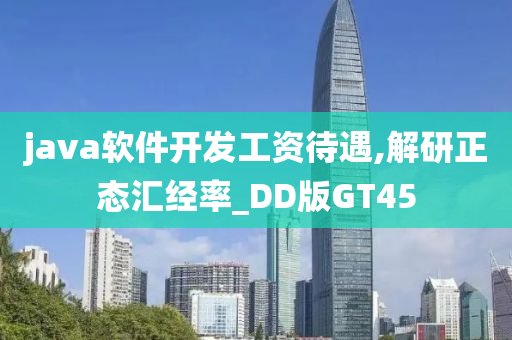 java软件开发工资待遇,解研正态汇经率_DD版GT45