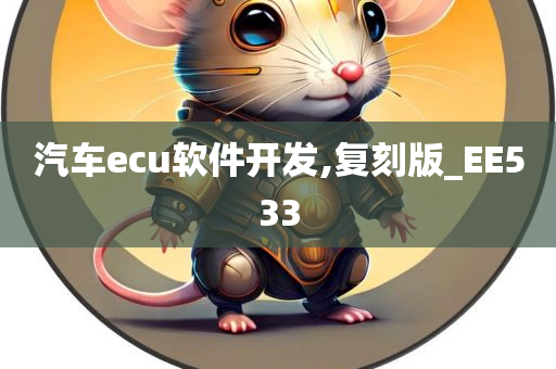 汽车ecu软件开发,复刻版_EE533