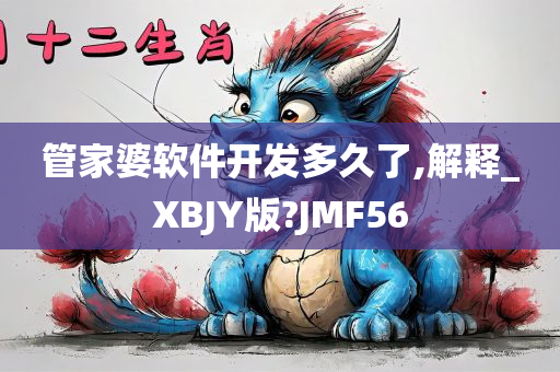 管家婆软件开发多久了,解释_XBJY版?JMF56