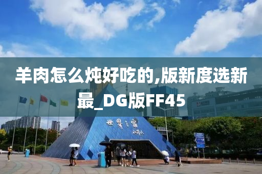 羊肉怎么炖好吃的,版新度选新最_DG版FF45