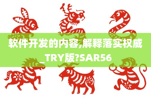 软件开发的内容,解释落实权威_TRY版?SAR56