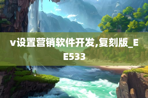 v设置营销软件开发,复刻版_EE533