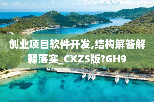 创业项目软件开发,结构解答解释落实_CXZS版?GH9