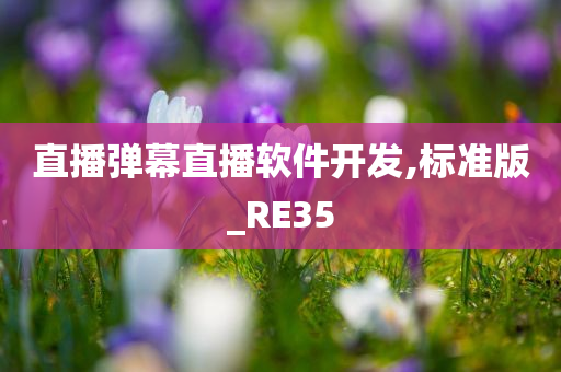 直播弹幕直播软件开发,标准版_RE35