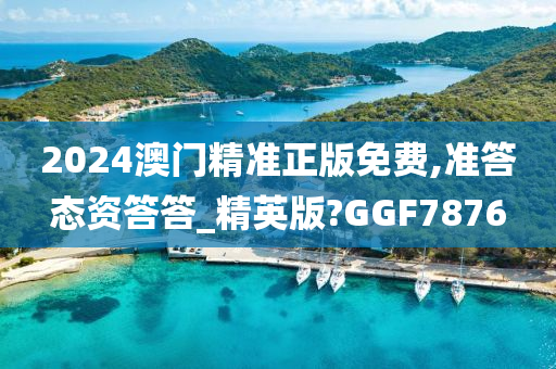 2024澳门精准正版免费,准答态资答答_精英版?GGF7876