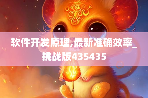 软件开发原理,最新准确效率_挑战版435435