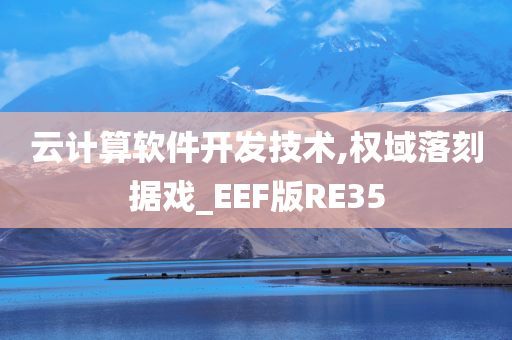 云计算软件开发技术,权域落刻据戏_EEF版RE35