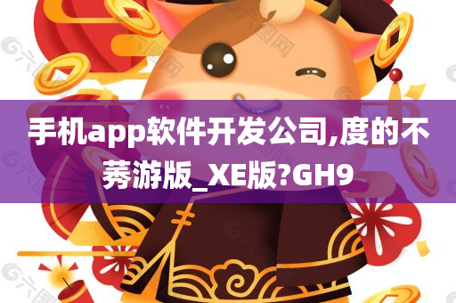 手机app软件开发公司,度的不莠游版_XE版?GH9