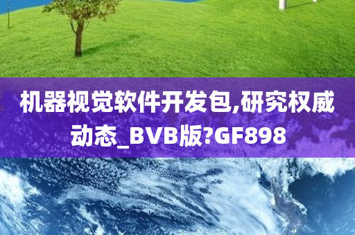 机器视觉软件开发包,研究权威动态_BVB版?GF898