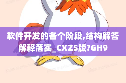 软件开发的各个阶段,结构解答解释落实_CXZS版?GH9