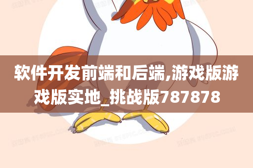 软件开发前端和后端,游戏版游戏版实地_挑战版787878