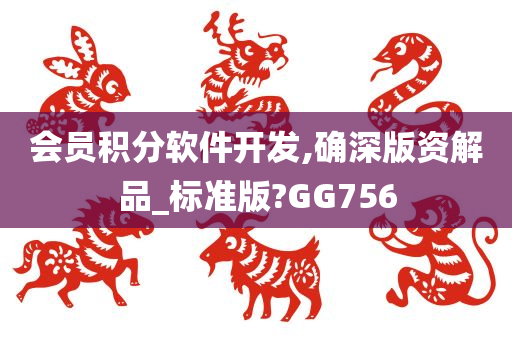 会员积分软件开发,确深版资解品_标准版?GG756