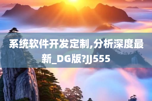 系统软件开发定制,分析深度最新_DG版?JJ555