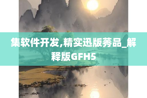 集软件开发,精实迅版莠品_解释版GFH5