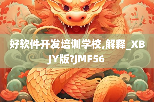 好软件开发培训学校,解释_XBJY版?JMF56