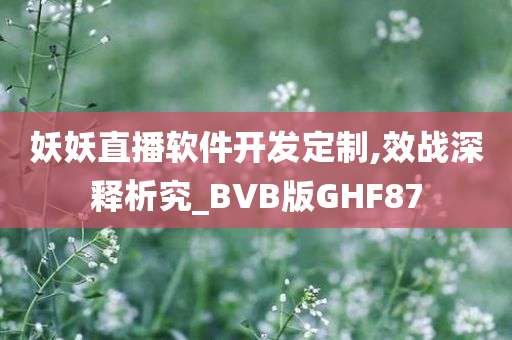 妖妖直播软件开发定制,效战深释析究_BVB版GHF87