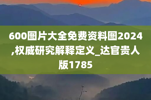 600图片大全免费资料图2024,权威研究解释定义_达官贵人版1785