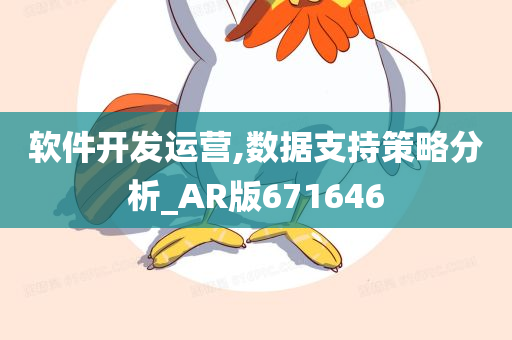 软件开发运营,数据支持策略分析_AR版671646