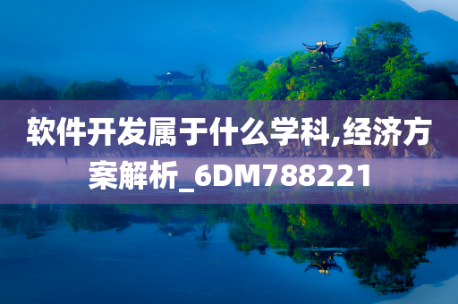 软件开发属于什么学科,经济方案解析_6DM788221