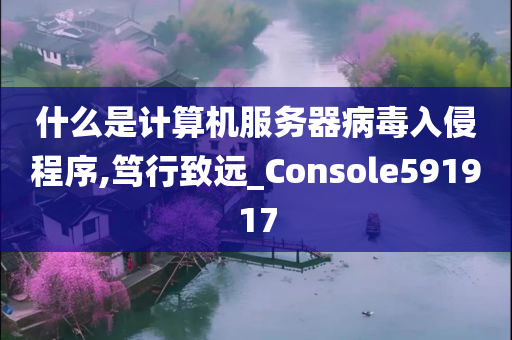 什么是计算机服务器病毒入侵程序,笃行致远_Console591917