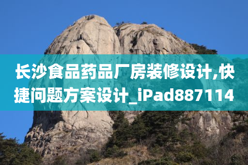 长沙食品药品厂房装修设计,快捷问题方案设计_iPad887114