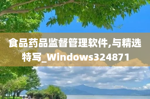 食品药品监督管理软件,与精选特写_Windows324871